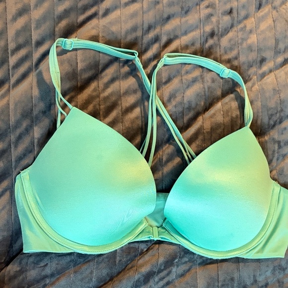 Victoria's Secret Other - Victoria’s Secret Very Sexy Push-Up Bra | 34C | Teal Front Close